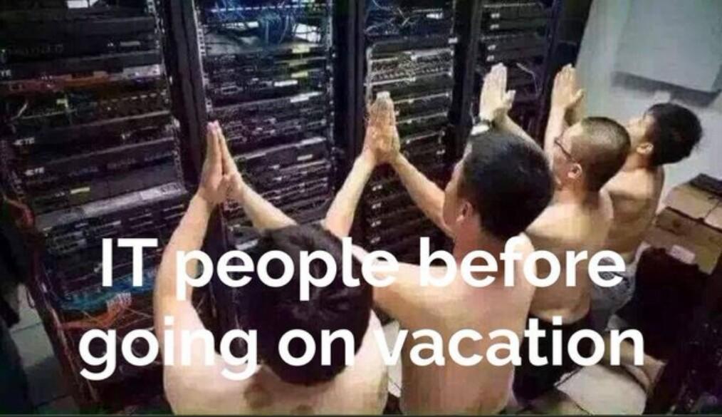 ITbeforeVacation